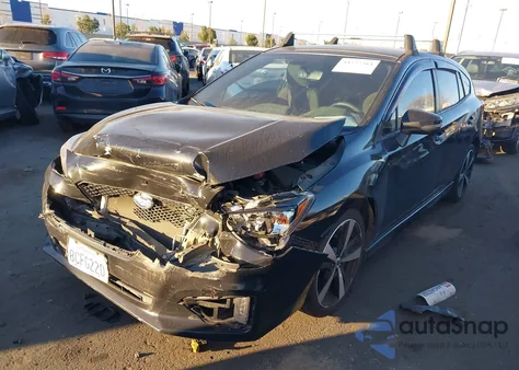 2018 Subaru Impreza 2.0I Sport из США, поврежденный, VIN 4S3GTAK66J3721520